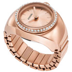 Fossil Ladies Watch Ring Quartz // ES5320