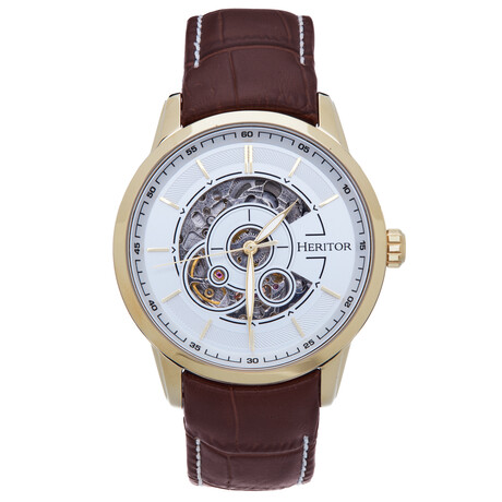 Heritor Davies Semi Skeleton Automatic // HERHS2504