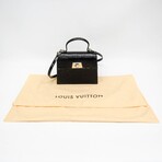 Louis Vuitton // Epi Leather Electric Sevigne PM Bag // Black // Pre-Owned