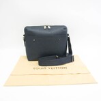 Louis Vuitton // Taiga Leather Grigori PM Messenger Bag // Ocean // Pre-Owned