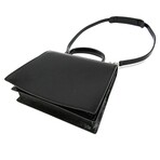 Louis Vuitton // Epi Leather Electric Sevigne PM Bag // Black // Pre-Owned