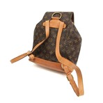 Louis Vuitton // Monogram Coated-Canvas + Leather Montsouris Backpack // Monogram Brown // Pre-Owned