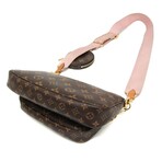 Louis Vuitton // Monogram Canvas + Leather Multi Pochette Crossbody // Rose Clair + Monogram Brown // Pre-Owned