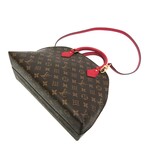 Louis Vuitton // Monogram Coated-Canvas + Leather Alma BNB Handbag // Monogram Brown + Rouge // Pre-Owned