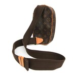 Louis Vuitton // Monogram Coated-Canvas + Leather Pochette Gange Crossbody Bag // Monogram Brown // Pre-Owned