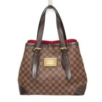 Louis Vuitton // Damier Canvas Hampstead MM Shoulder Bag // Damier Ebene // Pre-Owned