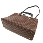 Louis Vuitton // Coated-Canvas + Leather Riverside Tote Bag // Damier Brown + Noir // Pre-Owned