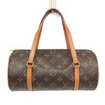 Louis Vuitton // Monogram Coated-Canvas + Leather Papillon 26 Bag // Monogram Brown // Pre-Owned