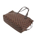 Louis Vuitton // Coated-Canvas + Leather Neverfull Tote Bag // Damier Ebene // Pre-Owned