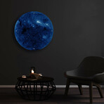 Full Disk View of the Sun by Epic Portfolio (12"H x 0.2"W x 12"D)