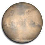 Mars Opposition and Equinox by Epic Portfolio (12"H x 0.2"W x 12"D)