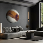 Mars Ice Age, Simulated by Epic Portfolio (12"H x 0.2"W x 12"D)