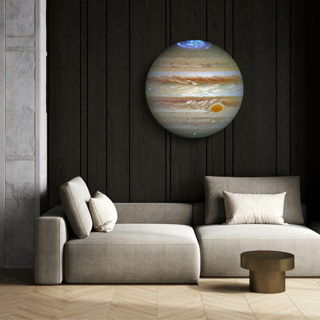 Hubble Captures Vivid Auroras in Jupiter’s Atmosphere by Epic Portfolio (12"H x 0.2"W x 12"D)