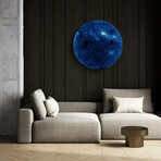 Full Disk View of the Sun by Epic Portfolio (12"H x 0.2"W x 12"D)