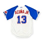 Ronald Acuna Jr. // Atlanta Braves // Signed Jersey + Inscription