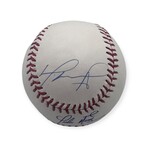 Pedro Martinez & David Ortiz // Boston Red Sox // Signed Baseball