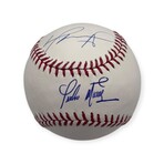 Pedro Martinez & David Ortiz // Boston Red Sox // Signed Baseball