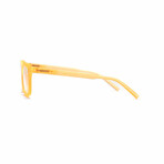 Unisex // Blue Light Reading Glasses // Matte Orange (Blue Light +1.00)