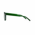 Unisex // Blue Light Reading Glasses // Matte Green (Blue Light +1.00)