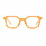 Unisex // Blue Light Reading Glasses // Matte Orange (Blue Light +1.00)