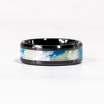 The Milky Way -Black Carbide Ring (8.5)