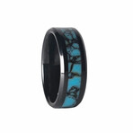 The Turquoise Shadow, Black Carbide Ring with TruStone Turquoise (9)