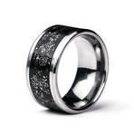 The Comet Beast - 10mm Tungsten Ring (9.5)
