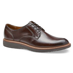 Leather Upton Plain Toe Derby // Mahogany (8)