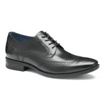 Leather Gibbons Wingtip Oxford // Black (8)