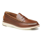Leather Upton Penny Loafer // Brown (8.5)