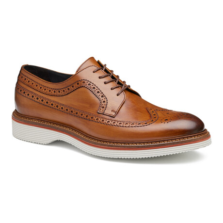European Leather Jenson Longwing Oxford // Tan (8)