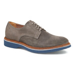 Italian Suede Jenson Plain Toe // Gray (8)