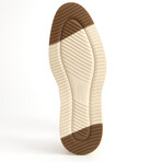 Nubuck Perfed Plain Toe Derby // Taupe (8)