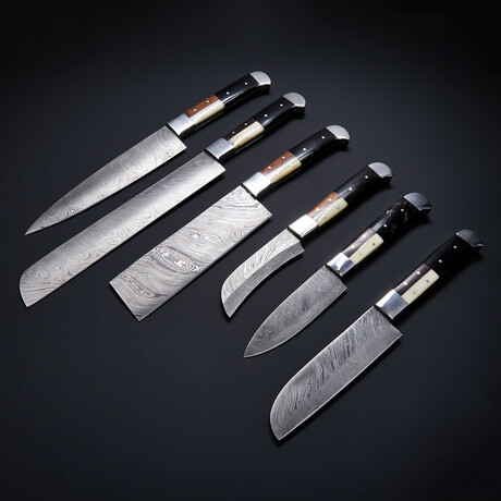 Chef Knives // Set Of 6 PCS // 7007