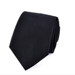 Formal Men’s Necktie // Classic Black Texture
