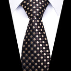 Formal Men’s Necktie // Golden Noir
