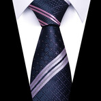 Formal Men’s Necktie // Purple Reign Texture