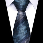 Formal Men’s Necktie // Abstract Chevron Pattern