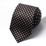 Formal Men’s Necktie // Golden Noir