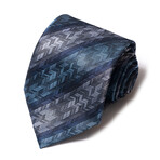 Formal Men’s Necktie // Abstract Chevron Pattern