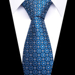 Formal Men’s Necktie // Royal Blue Floral