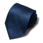Formal Men’s Necktie // Sapphire Grid Fade