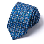Formal Men’s Necktie // Royal Blue Floral