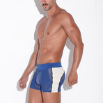 Openwork Mini Short // Steel Blue (S)