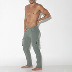 Cargo Zip Pant // Khaki (28)