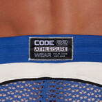 Openwork Mini Short // Steel Blue (S)