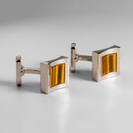 Genuine Tigers Eye Cufflink // 18 g