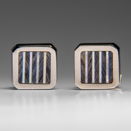 Genuine Sodalite Cufflink // 18.3