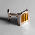 Genuine Tigers Eye Cufflink // 18 g
