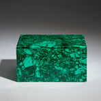 Genuine Malachite Jewelry Box